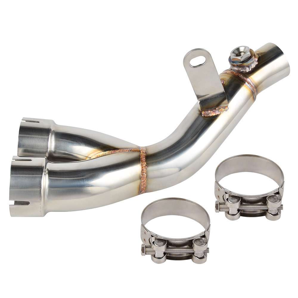 YZF YZFR6 YZF-R6 R6 2006-2013 2014 2015 2016 2017 2018ヤマハ ステンレス鋼リンクパイプ NICECNC 排気 Mid パイプ｜四つ葉ショップ
