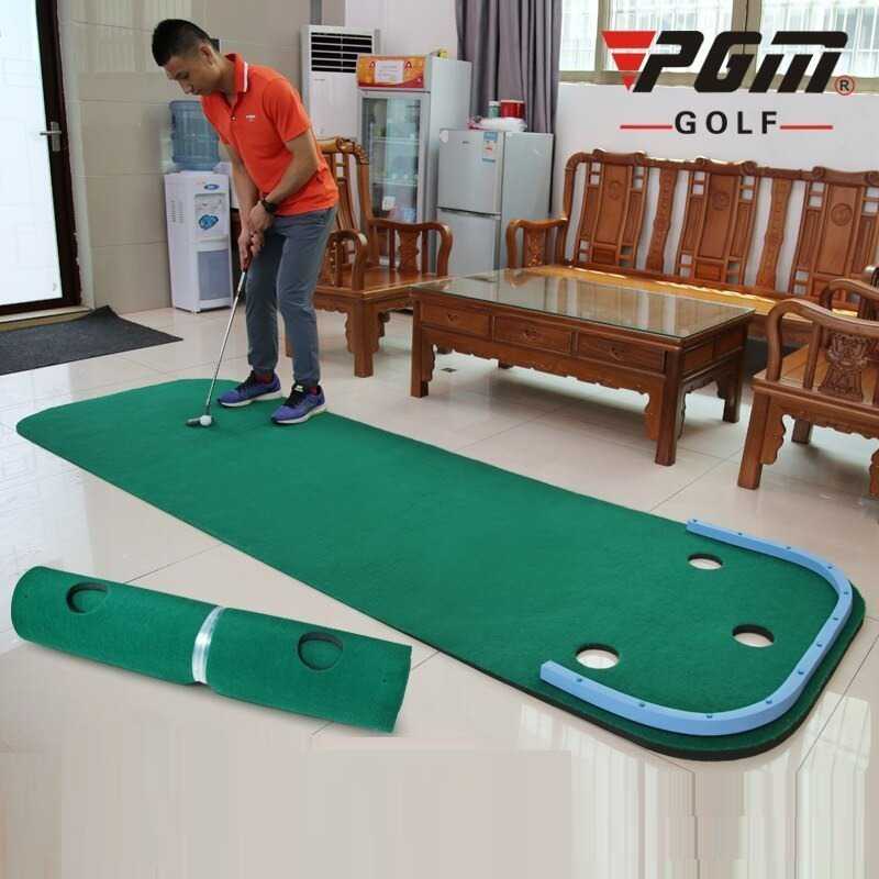 PGM ミニゴルフ パッティング グリーンインドア 屋外 Protable ゴルフ練習 パッティング トレーナーマット ゴルファー用 練習マット