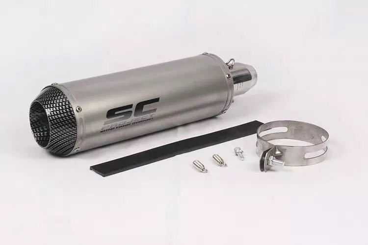 51mm マフラー サイレンサー エキパイ ニンジャ KTM ATV Z750 Z800 Z1000 NINJA250 CBR CRF230 CBR1000 600 R1 ER6N BN600 MT07