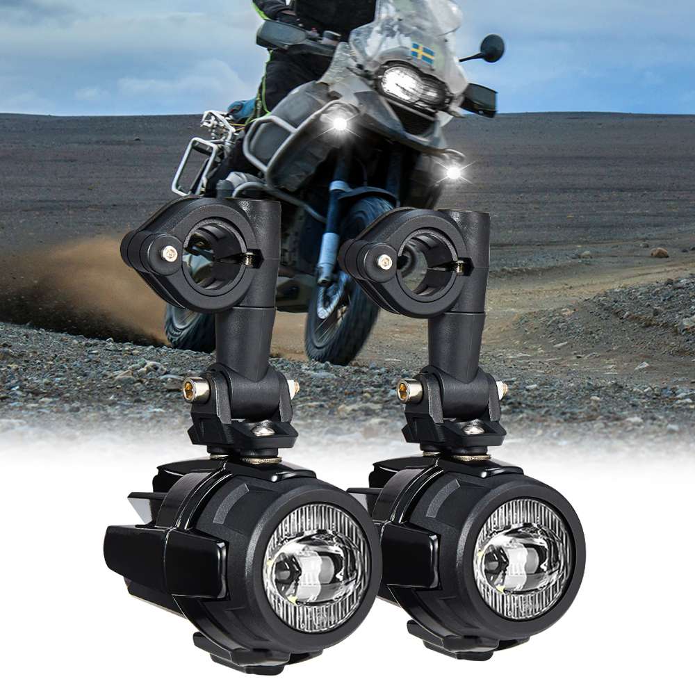 オートバイのフォグランプLEDランプスイッチDUCATIムルティストラーダ 1200 ホンダCRF1000L LED補助ASSEMBLIE駆動ランプ 40 ワット