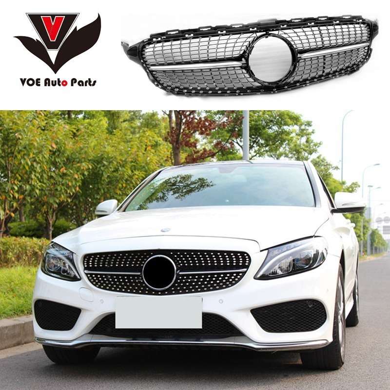 W205 ダイヤモンドグリル C180 C200 C220d c250 C260 C400 メルセデスベンツ h250|四つ葉ショップ