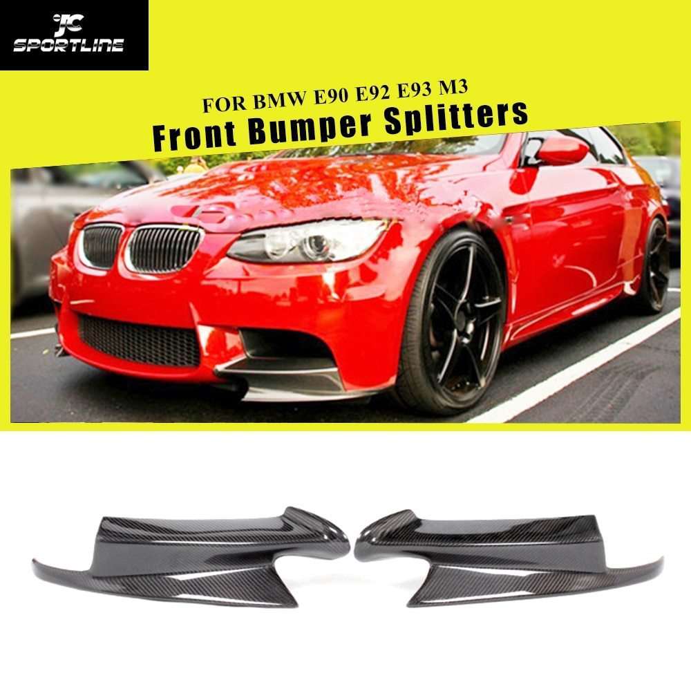 フロントバンパーリップスプリッタ Cupwings bmw 3 シリーズ E92 E90 E93 リアル M3 セダンクーペコ?|四つ葉ショップ