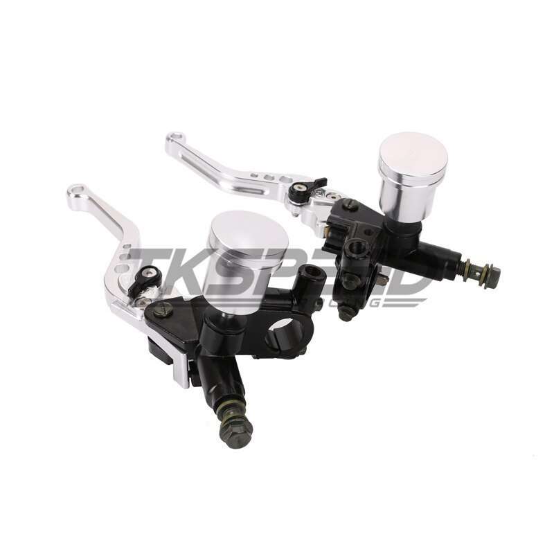 バイク CNC油圧ブレーキ クラッチset モンキー~大型バイクまで SILVER