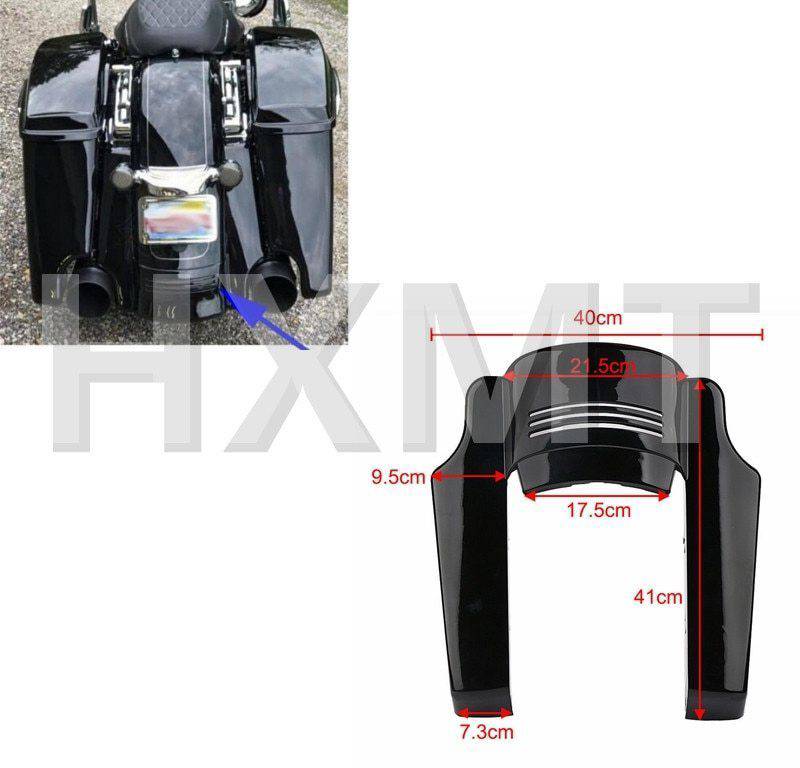 楽天市場】リアフェンダー エクステンション ハーレー ストリート