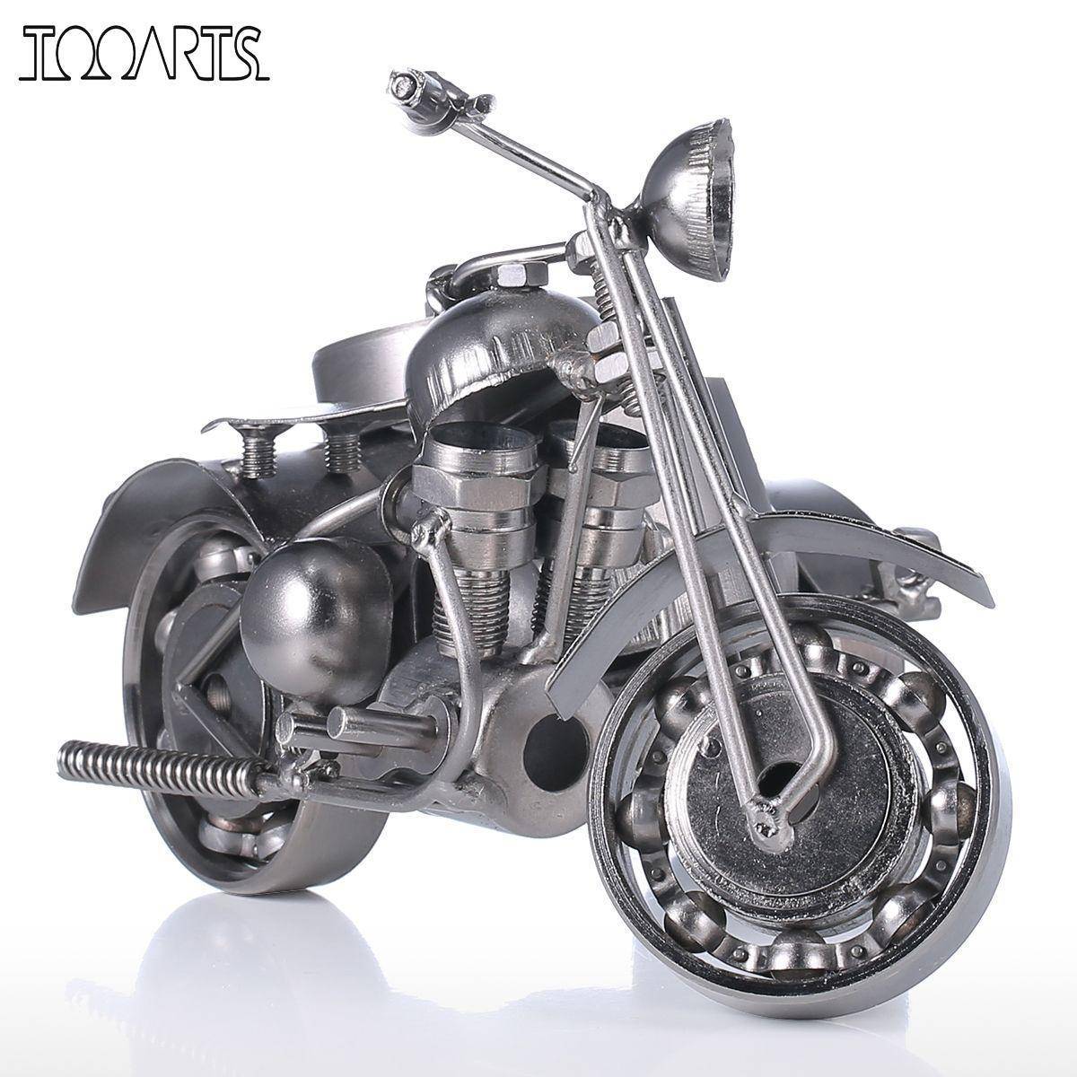 人形　バイク　金属　オブジェ　置物　インテリア　工芸品　美術品　A1338 人形バイク金属オブジェ置物インテリア工芸品美術品A1338