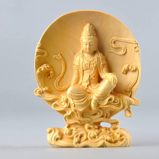 楽天市場】観音菩薩 像 木彫 自在観音 No.2 : 神棚 神具 製造販売 伊勢