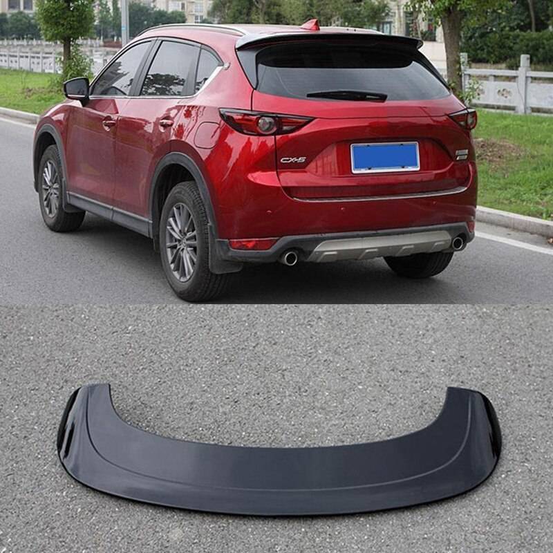 マツダCX-5 ルーフスポイラー 2017 2018 2019 リアリップリアスポイラーCX-5 ABS高品質のカラーリアウイングトランクテールフィン｜四つ葉ショップ