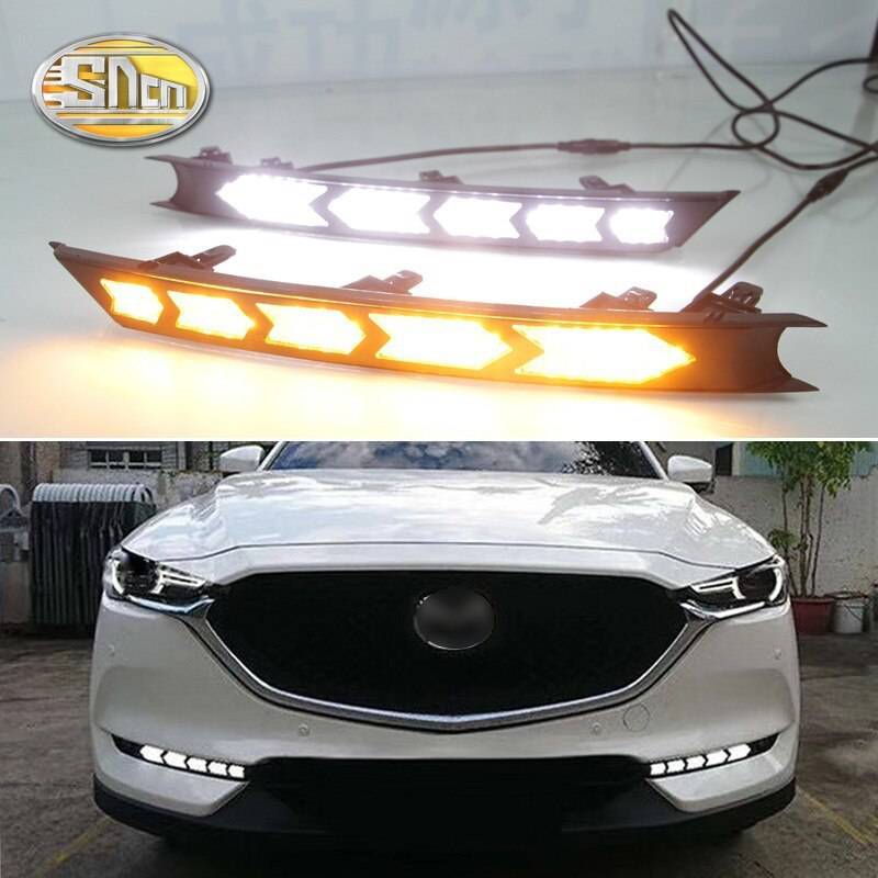 ランニングライトライトマツダ カスタム CX-5 CX5 2017-2020 ダイナミック DRL 12 12V LED デイタイム｜四つ葉ショップ