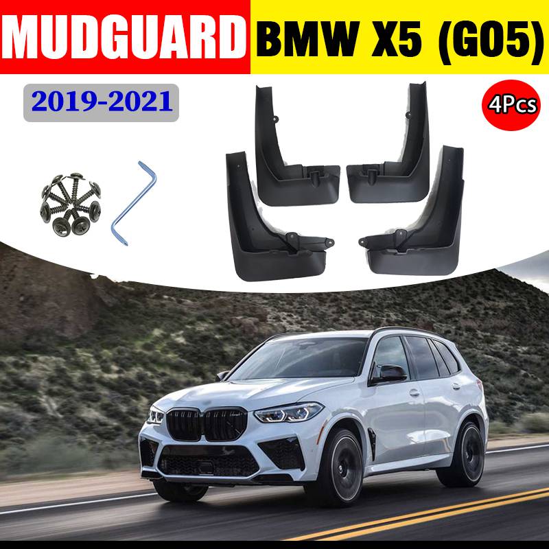 フロントリア フェンダー マッドガード カスタム 高品質 BMW X5X X5M スポーツ 2019-2021 G05 2019から2021｜四つ葉ショップ