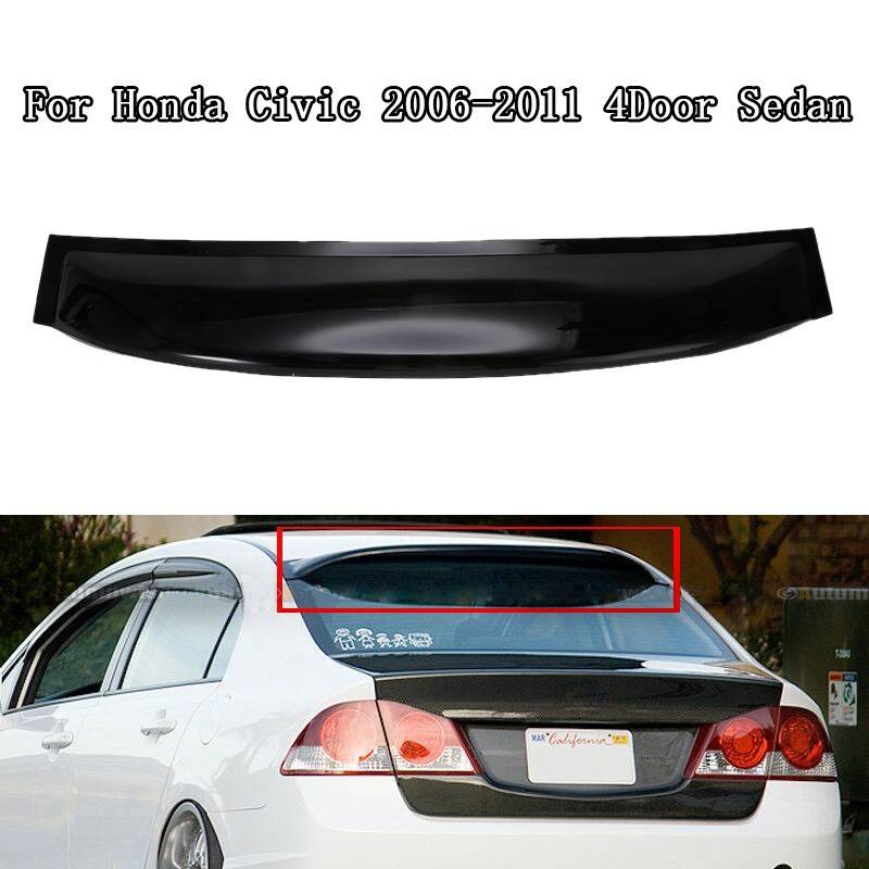 ホンダ シビック FD2 ルーフスポイラー ブラック 検 CIVIC タイプR エアロ トランクスポイラー