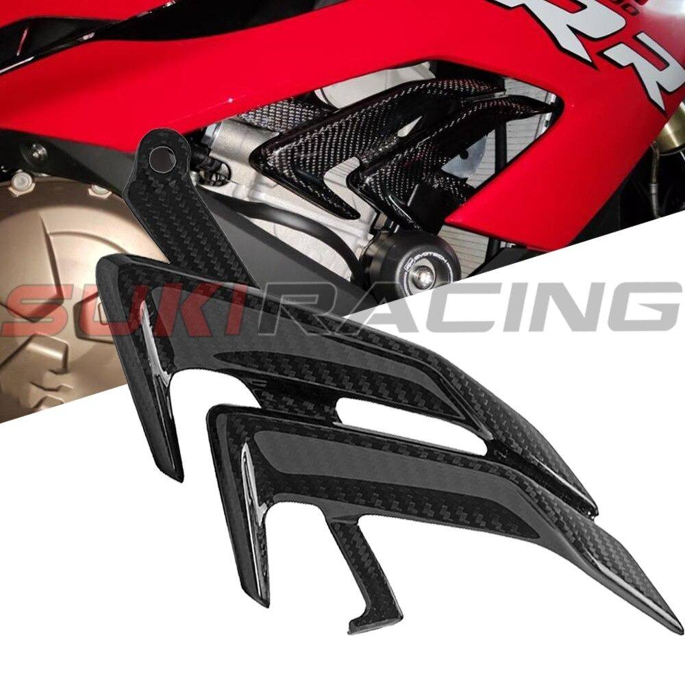 Bmw S1000RR s 1000RR S1000 2019 2020 炭素繊維 オートバイ サイドパネル 小さなサイドパネル
