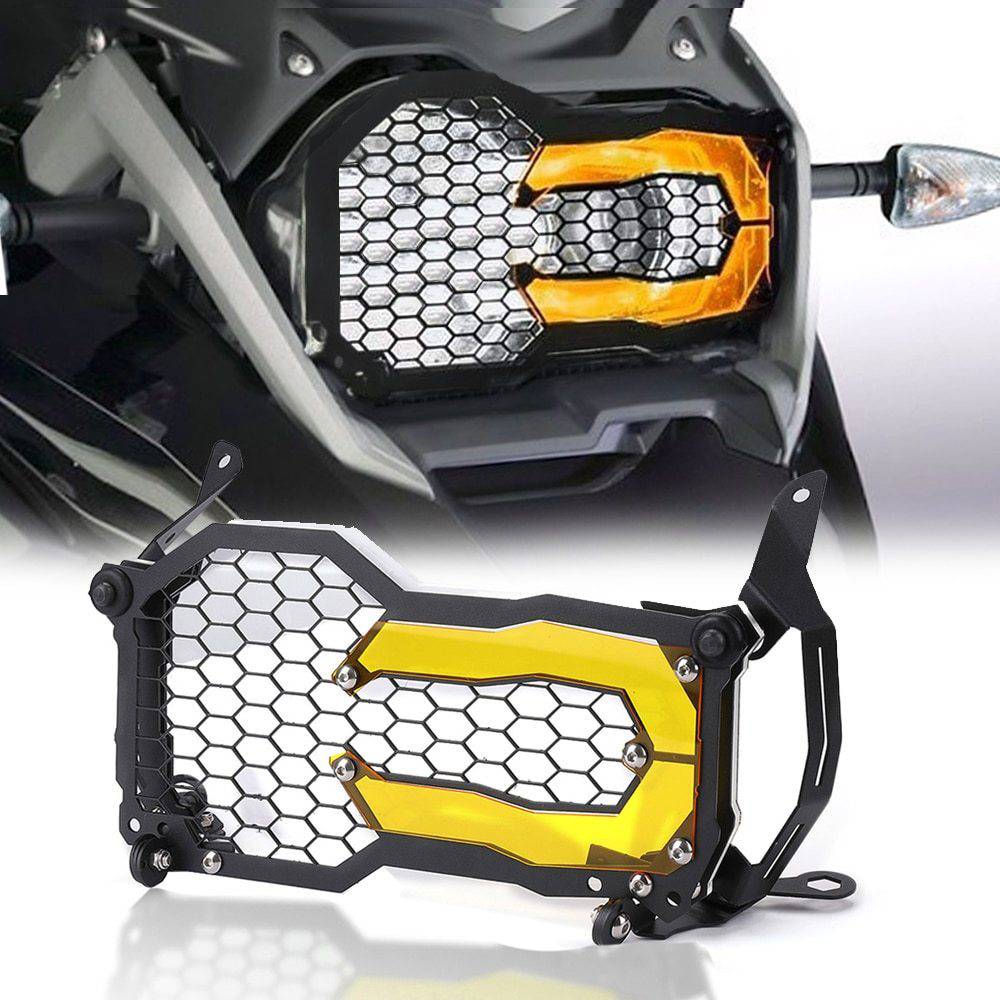 TOURATECH ヘッドライトガード R1250GS ブラック クイックリリースヘッドライトプロテクター（クリア）