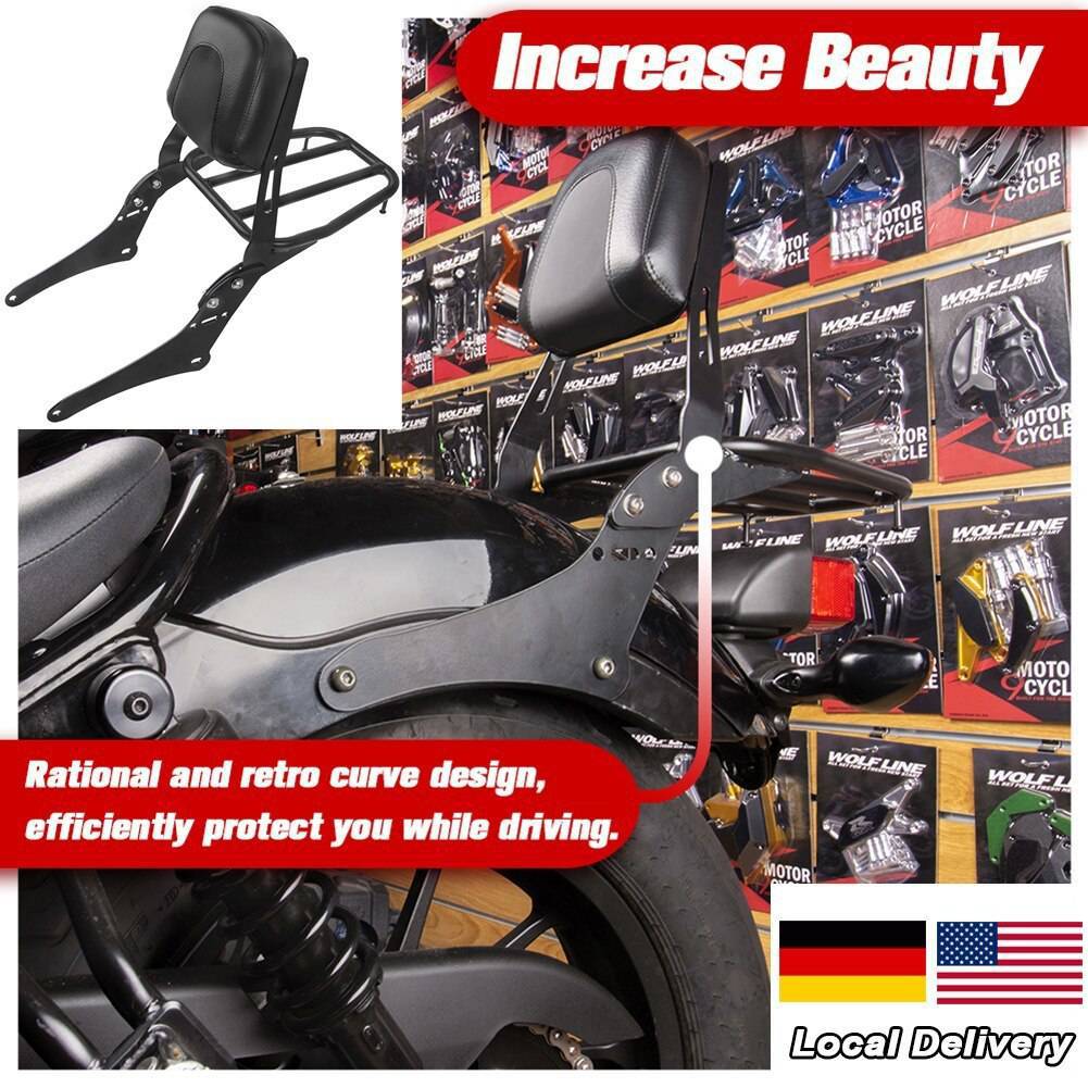 ホンダCMX500 アクセサリー 荷物ラック キャリア リア 旅 シーシーバー カスタム 高品質 バックレスト CMX 300｜四つ葉ショップ