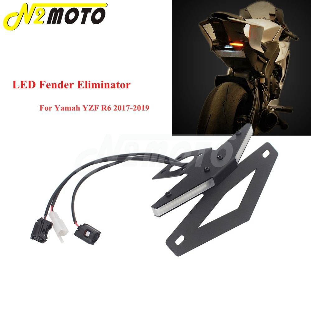 ヤマハ YZF R6 2017 2018 2019 YZF-R6 YZFR6 TIDY フェンダー カスタム 高品質 エリミネーター LED ウインカー ナンバープレート ライト｜四つ葉ショップ