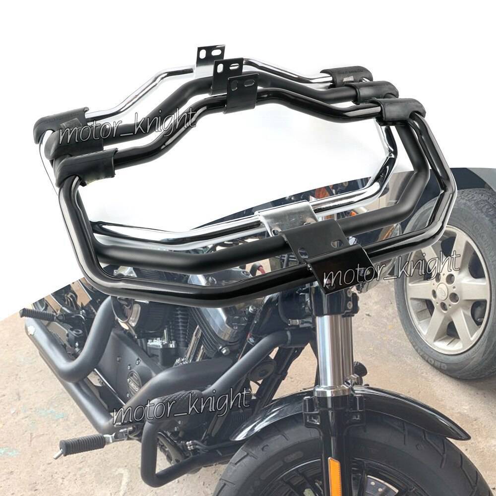 エンジンガードクラッシュバーカスタムハーレーHDリアブレーキパッドスポーツスター XL 1200 883 04-19 アイアン 883 09- 19 48 XL｜四つ葉ショップ
