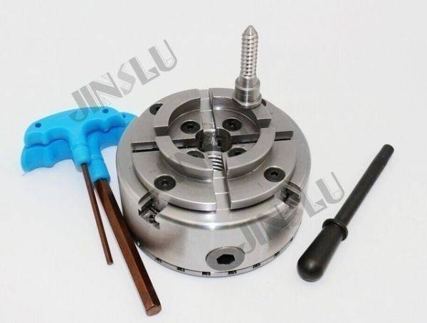 M02496 部分品 4in 4 セルフスナップ 4ジョーズウッド 旋盤ファスナー 白木製作 クランプ 活動の領域8～60粍 M33x3.5