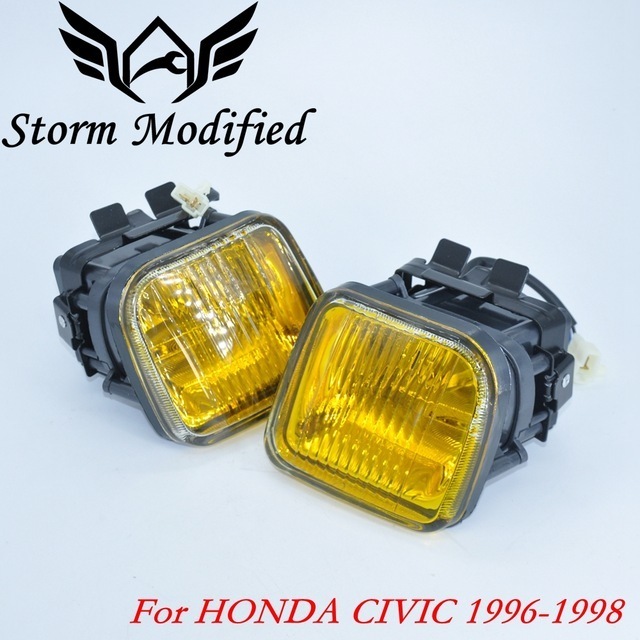 342 HONDA CIVIC 96-98 2/3 / 4DRドライビングランプフォグランプ/フォグランプ 自転車・サイクリング-その他
