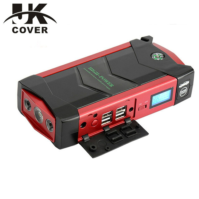 394 JKCOVER 600A ピークポート放電車ジャンプスターター 18000 10000mah 電話パワーバンク多機能 12 12v 自動車バッテリー充電器