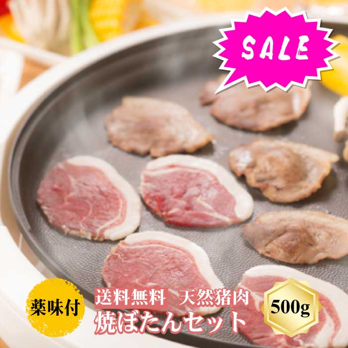 【冷凍発送無料】丹波篠山おおみや 焼ぼたんセット 500g 3人前 天然猪肉 天然ジビエ 焼肉セット グルメ 丹波篠山 郷土料理 イノシシ 牡丹 ヘルシー 天然 じびえ ギフト ダイエット 兵庫 贈り物 プレゼント 猪肉 焼肉 BBQ 送料無料