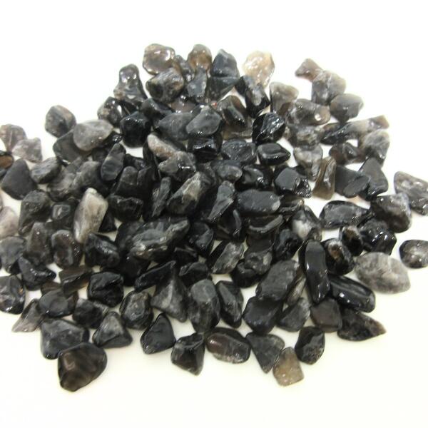 楽天市場】天然石 パワーストーン さざれ石 モリオン 100g 大粒 黒水晶