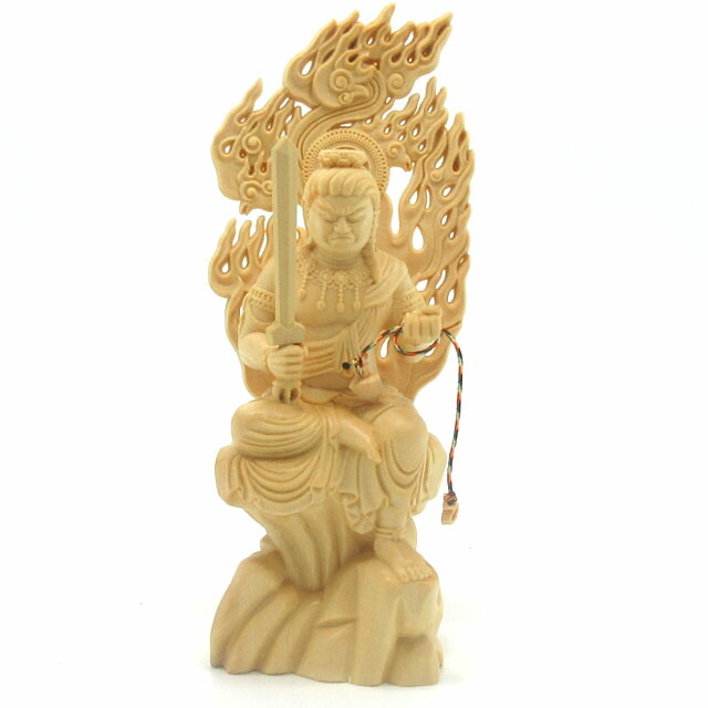 楽天市場】【開運仏像】守護仏 不動明王像（白檀製）※厨子部分欅製不動