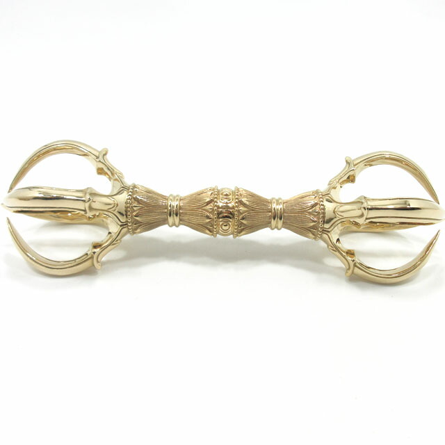 楽天市場】金剛杵 五鈷杵 ドルジェ バジュラ 長さ約18cm 真鍮