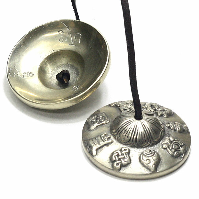 ティンシャ チベタン呼びりん Precious Sounds ほぼ 西蔵シンバル 7金属元素 密教法具 八吉祥 ヨーガ 楽器 慮る スピリチュアル Acilemat Com
