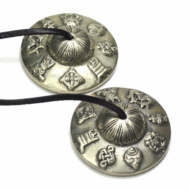 ティンシャ チベタン呼びりん Precious Sounds ほぼ 西蔵シンバル 7金属元素 密教法具 八吉祥 ヨーガ 楽器 慮る スピリチュアル Acilemat Com