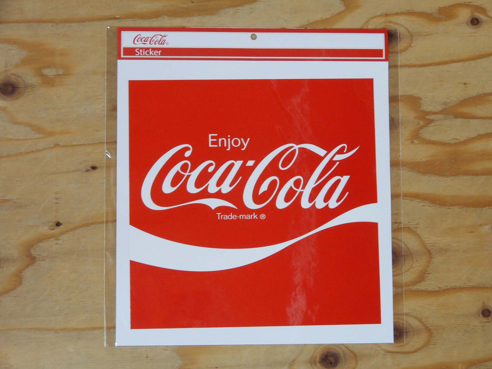 楽天市場 Coca Cola Cc Ba16 L コカ コーラ でっかい ステッカー ｃｏｃａ ｃｏｌａ コカ コーラ 4610motors 楽天市場店