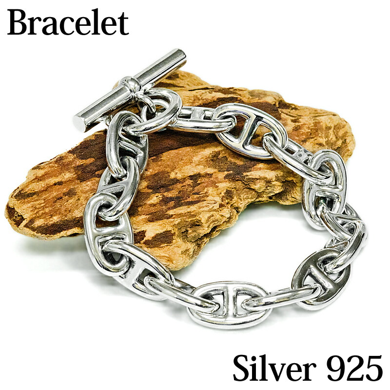 楽天市場】【cenote】シルバー925 ブレスレット メンズ【z-b0482