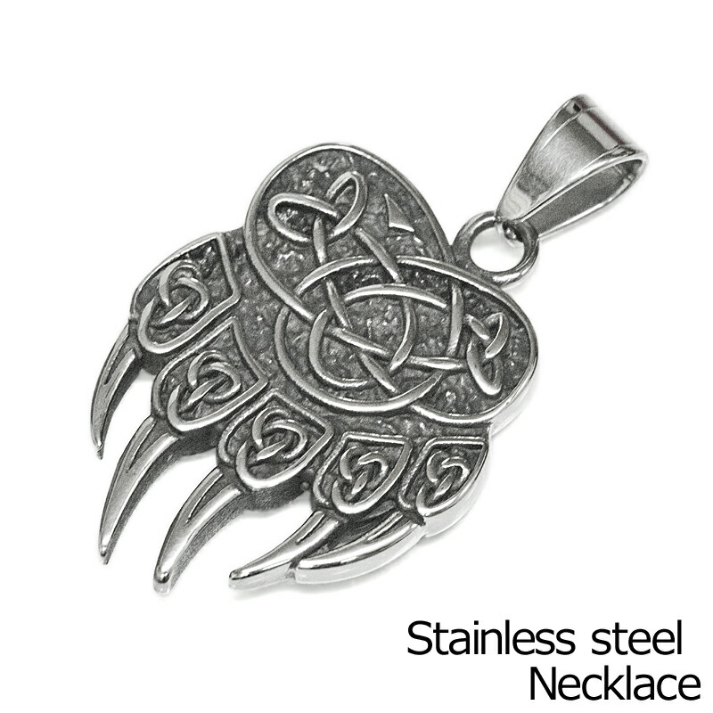 楽天市場】ベアクロー 熊爪 ベアパウ ネックレス ペンダント トップ