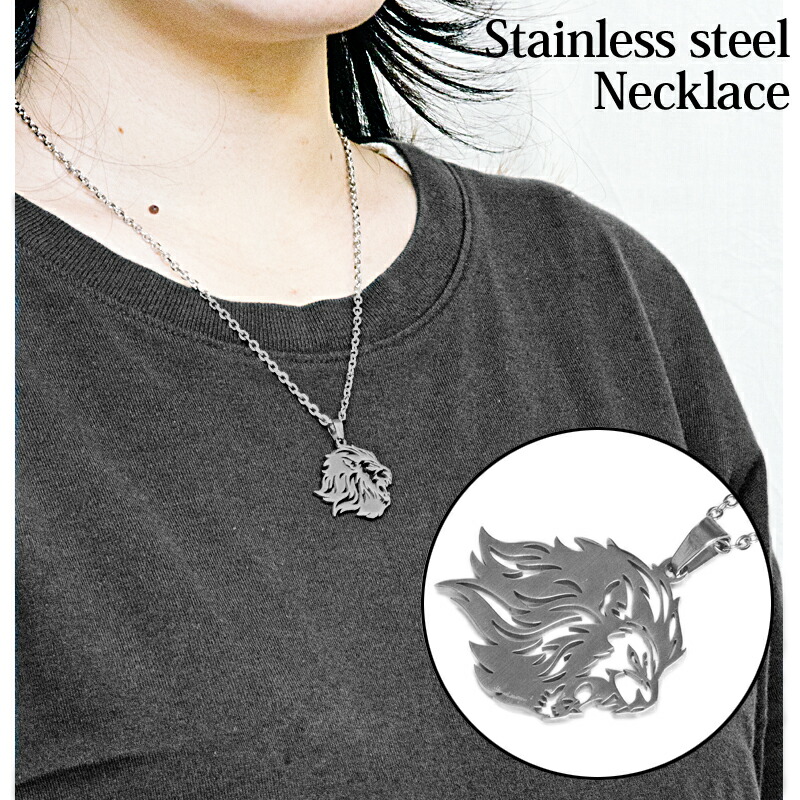 楽天市場】シルバーアクセサリー 送料無料 ライオンヘッド