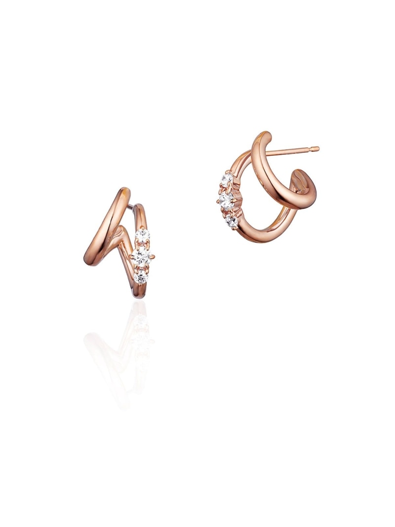 シルバー ピアス 4℃ ヨンドシー アクセサリー・腕時計 ピアス ゴールド【送料無料】[ Fashion]