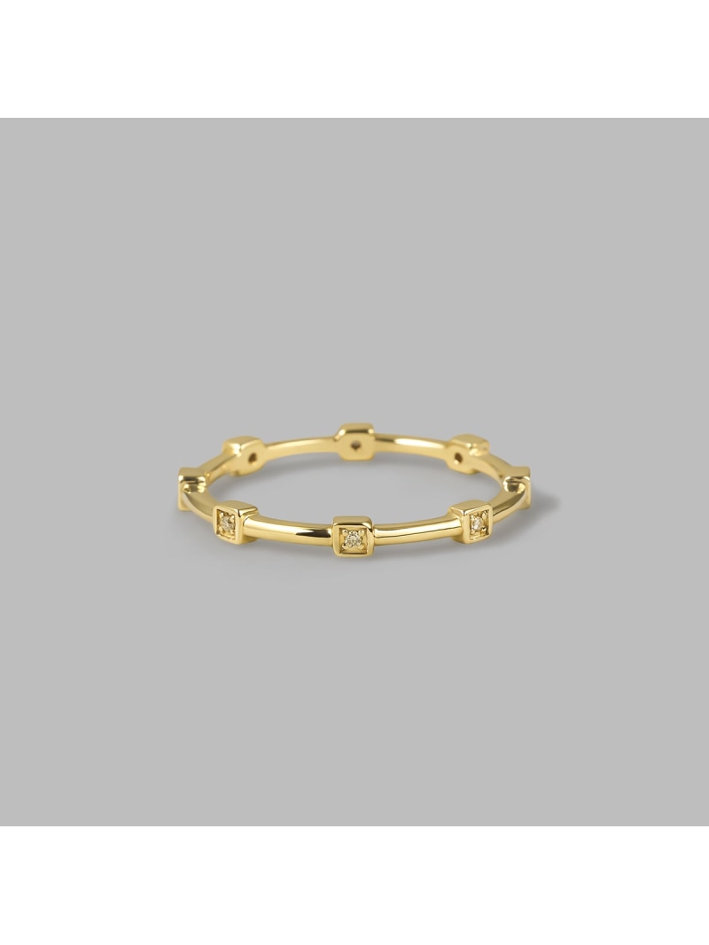 【The Tidal】K10イエローゴールド リング 4℃ ヨンドシー アクセサリー・腕時計 リング・指輪 ゴールド【送料無料】[ Fashion]