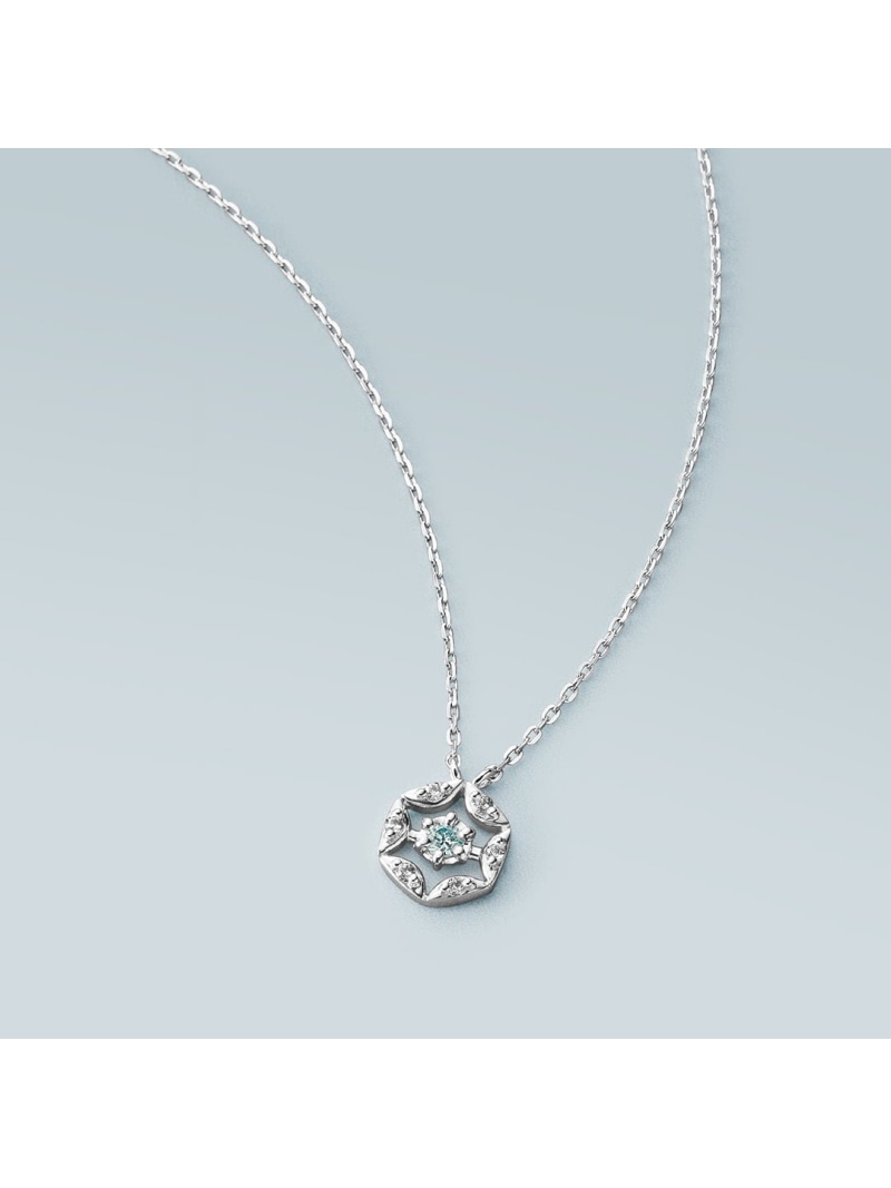 【Holiday Collection】K10ホワイトゴールド ネックレス 4℃ ヨンドシー アクセサリー・腕時計 ネックレス【送料無料】[ Fashion]
