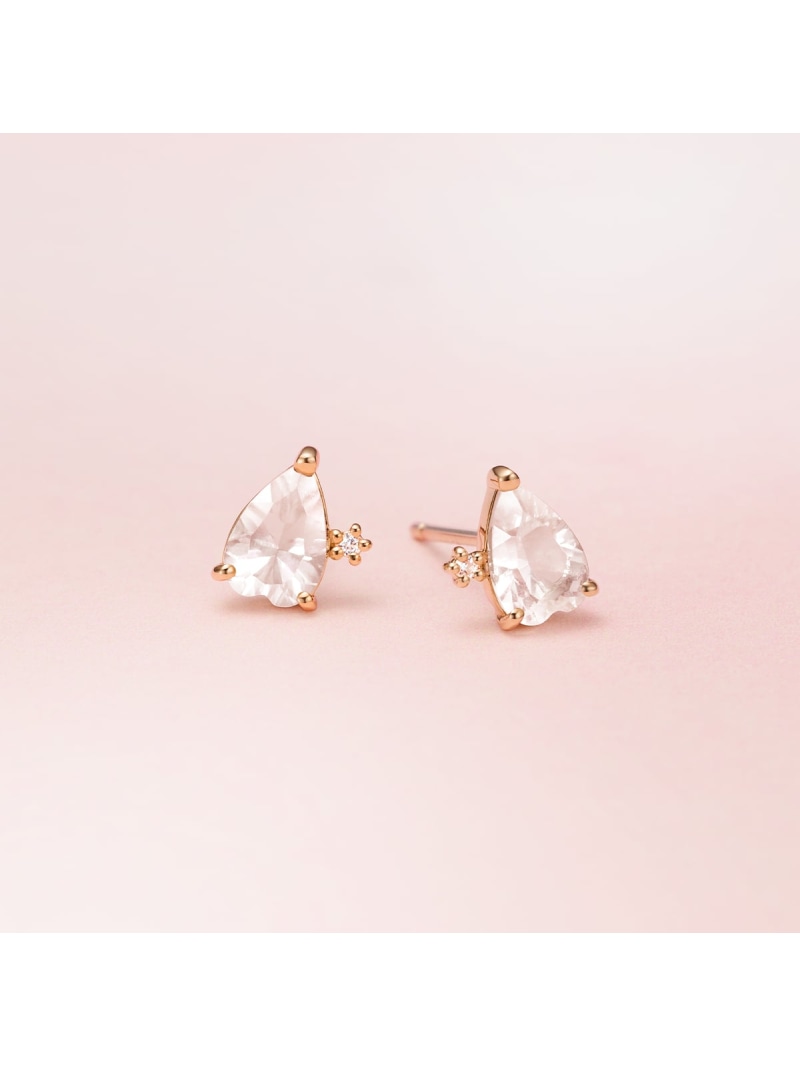 楽天市場】【SAKURA Collection】K10ピンクゴールド ピアス 4