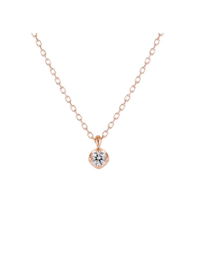 楽天市場】K10ピンクゴールドネックレス 4℃ ヨンドシー アクセサリー