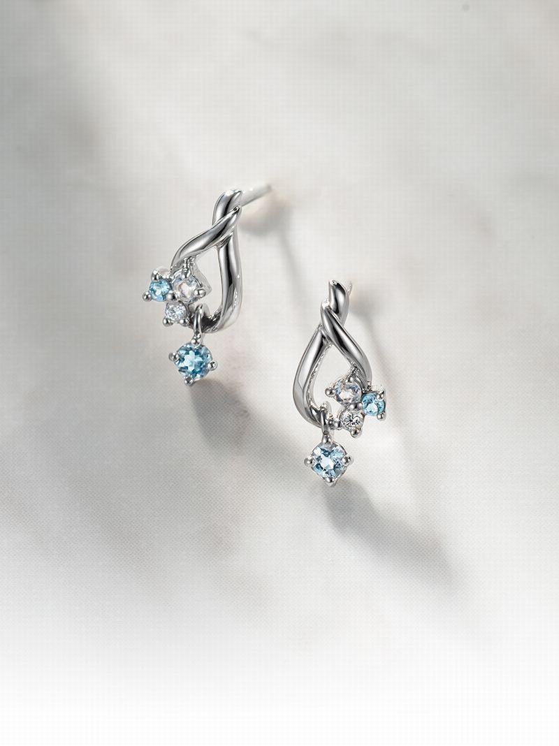 楽天市場】プラチナ ピアス 4℃ ヨンドシー アクセサリー・腕時計