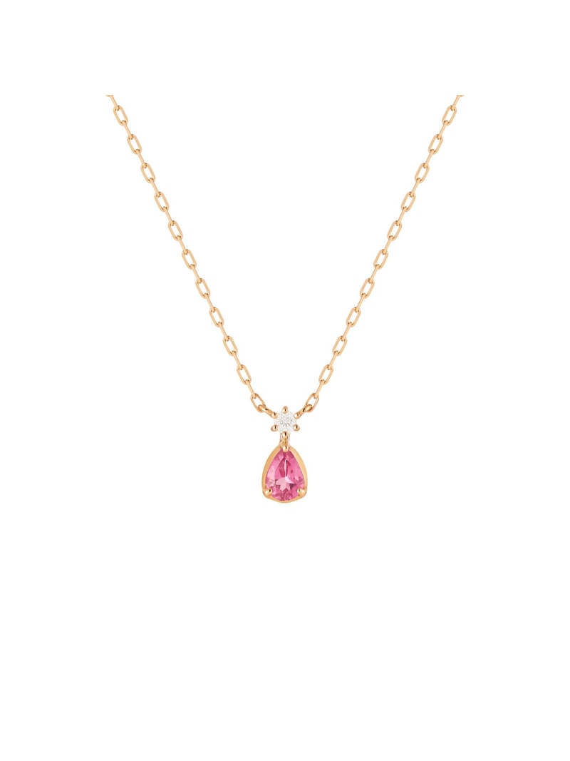 【10月誕生石】K10ピンクゴールド ネックレス 4℃ ヨンドシー アクセサリー・腕時計 ネックレス ゴールド【送料無料】[ Fashion]｜公式：ヨンドシー店