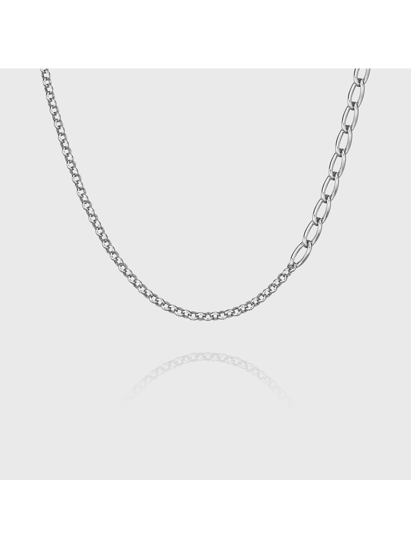 【4&deg;C HOMME+】 シルバー チェーン ネックレス 4℃ HOMME+ ヨンドシー アクセサリー・腕時計 ネックレス シルバー【送料無料】[ Fashion]｜公式：ヨンドシー店