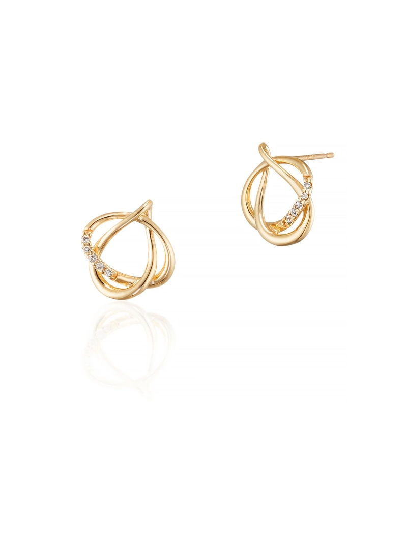 【Noble of Water】K10イエローゴールド ピアス 4℃ ヨンドシー アクセサリー・腕時計 ピアス イエロー【送料無料】[ Fashion]｜公式：ヨンドシー店