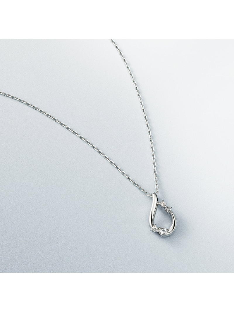 【Spring Summer Limited】 シルバー しずく ネックレス 4℃ ヨンドシー アクセサリー・腕時計 ネックレス シルバー【送料無料】[ Fashion]