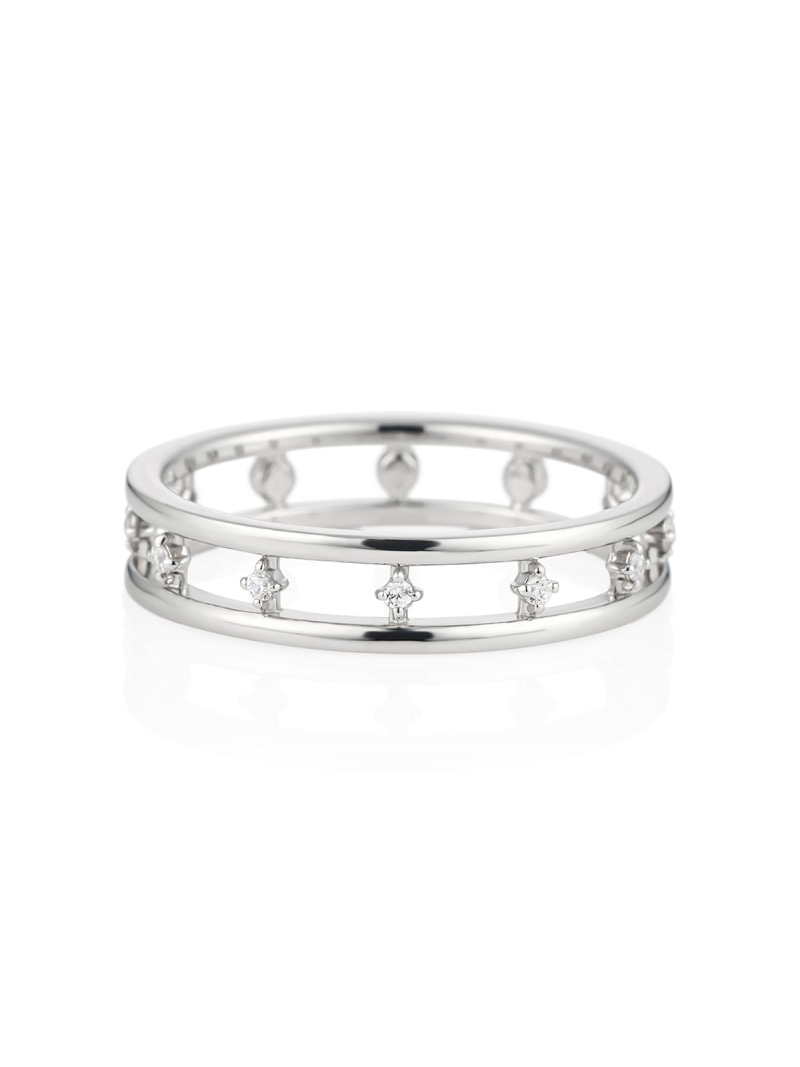 4℃[ヨンドシー] 公式 エターナルシルバー リング ジュエリーケース付き 8号 4℃[ヨンドシー] 公式 エターナルシルバー リング ジュエリー