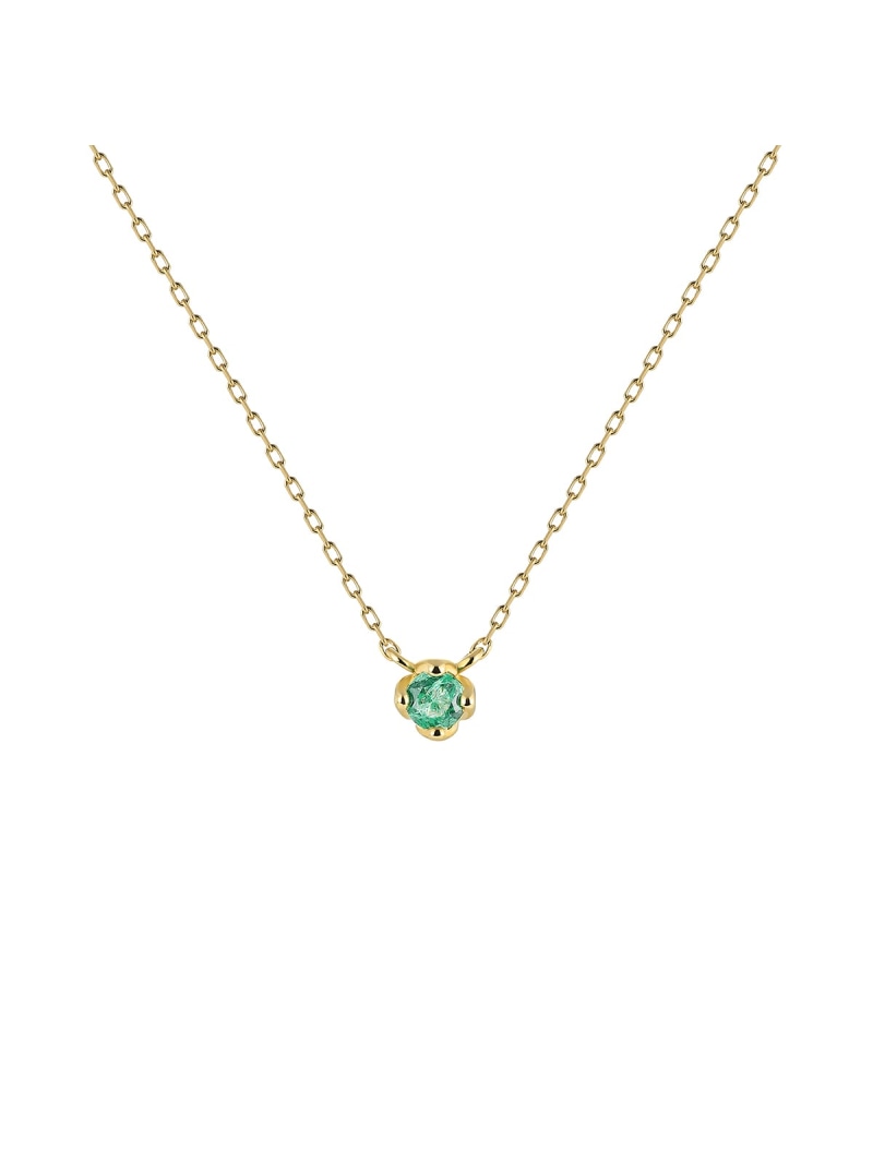 【5月誕生石】 K10イエローゴールド 一粒 ネックレス 4℃ ヨンドシー アクセサリー・腕時計 ネックレス ゴールド【送料無料】[ Fashion]