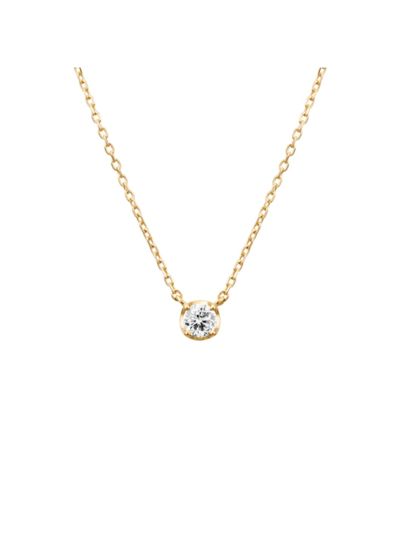 K10イエローゴールド ネックレス 4℃ ヨンドシー アクセサリー・腕時計 ネックレス ゴールド【送料無料】[ Fashion]｜公式：ヨンドシー店