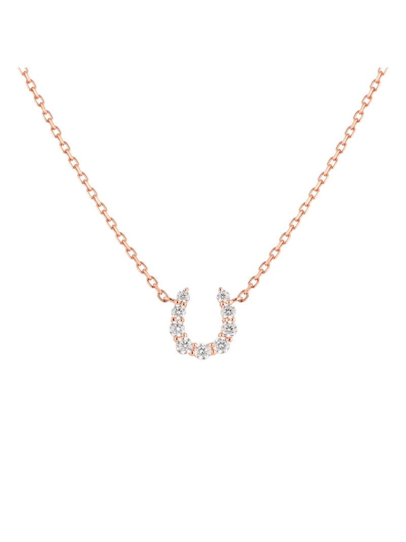 シルバー 馬蹄 ネックレス 4℃ ヨンドシー アクセサリー・腕時計 ネックレス ゴールド【送料無料】[ Fashion]