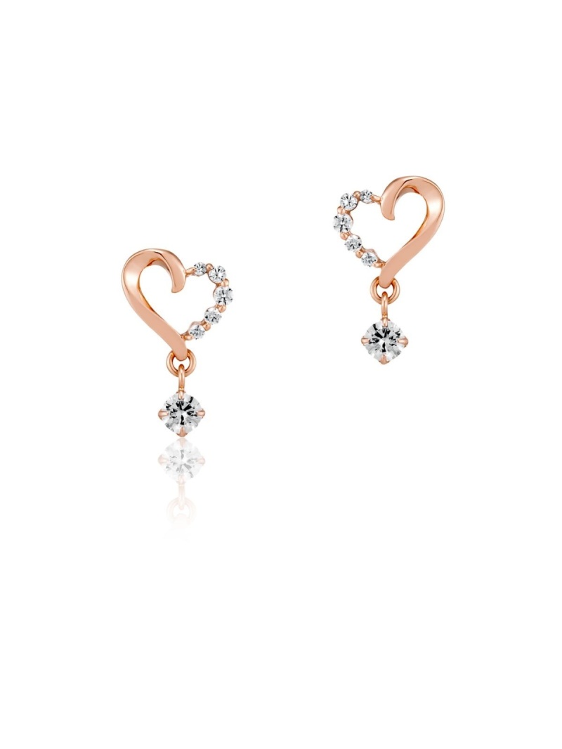 4℃ ピアス キラキラ ヨンドシー ピンクゴールド 4℃ ピアス キラキラ ヨンドシー ピンクゴールド