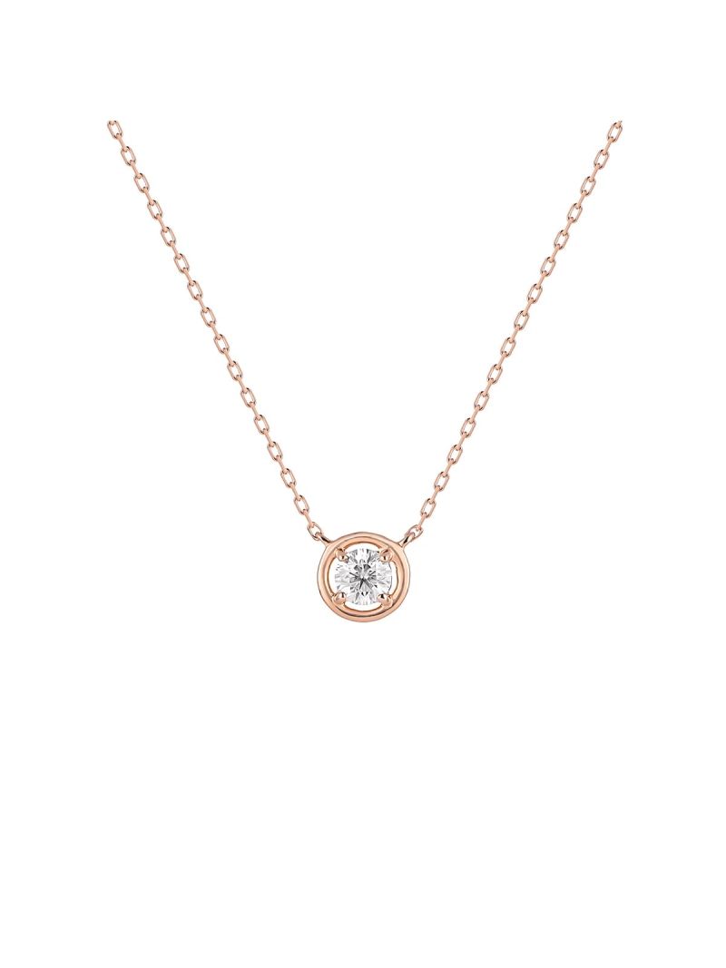 楽天市場】K10ピンクゴールドネックレス 4℃ ヨンドシー アクセサリー