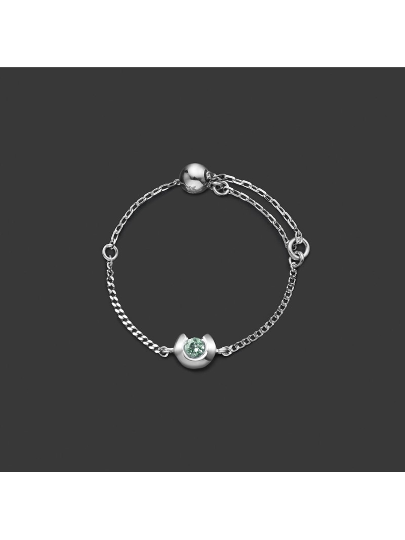 【4°CHOMME+】【10月誕生石】 プラチナ チェーンリング 4℃ ヨンドシー アクセサリー・腕時計 リング・指輪【送料無料】[ Fashion] 22,330円