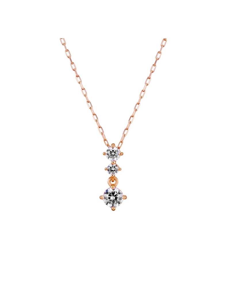K10ピンクゴールド ネックレス 4℃ ヨンドシー アクセサリー・腕時計 ネックレス ゴールド【送料無料】[ Fashion]